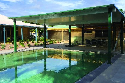 Coolum Retirement Living Pool Patio